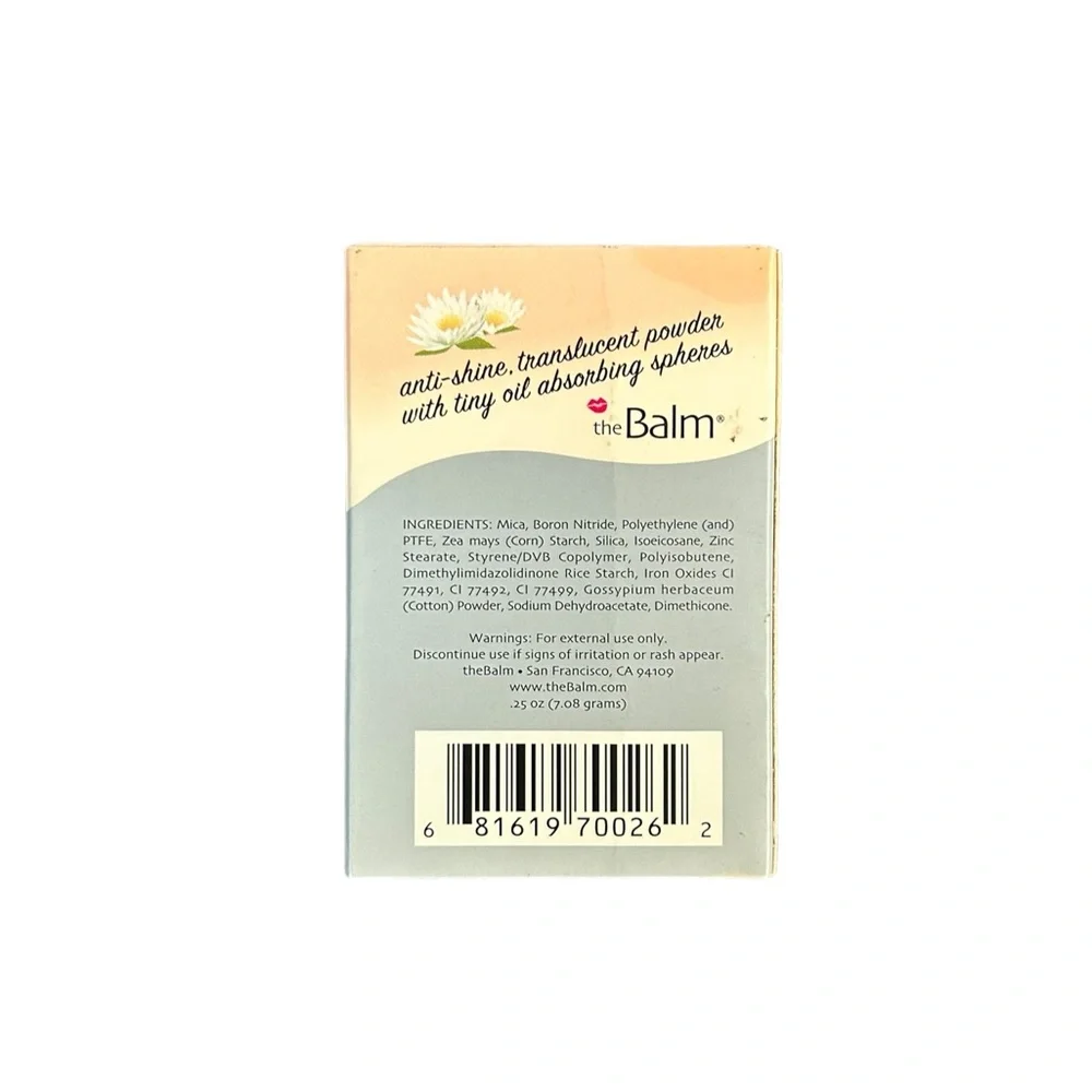 The Balm Sexy Mama Anti-Shine Translucent Pressed Powder Matte Touch-Up NWT